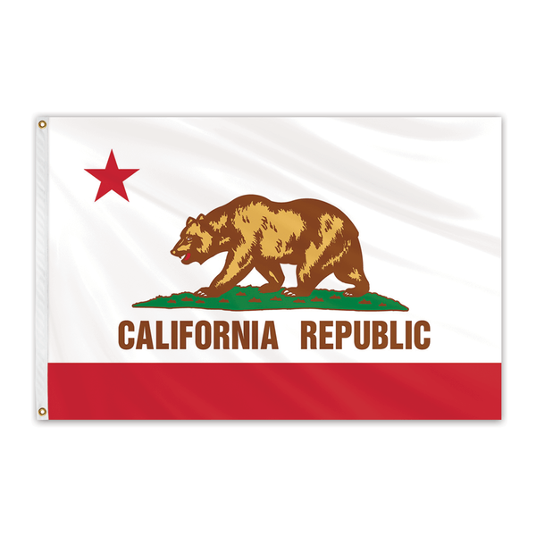 Global Flags Unlimited California Outdoor Nylon Flag 4'x6' 200129